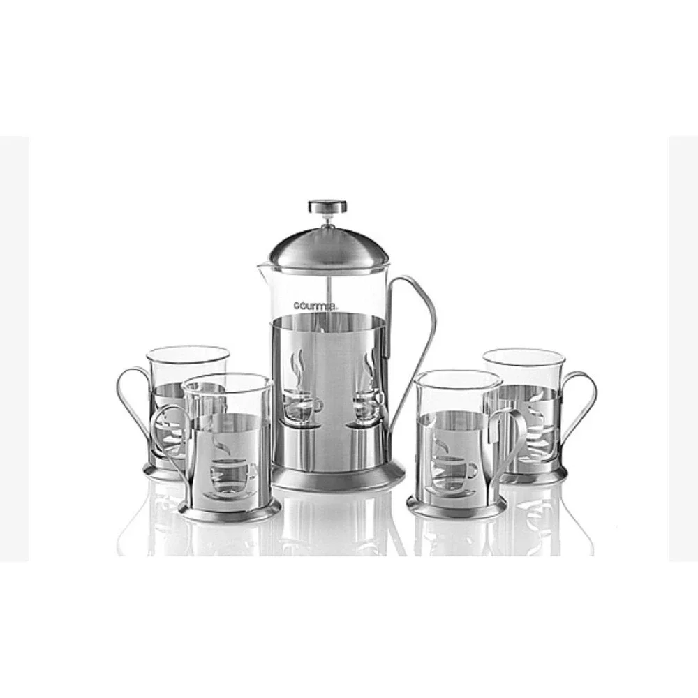 Berg‎ HOFF French Press 5 Pc Gourmet Coffee Press Set